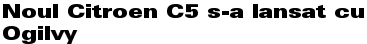 Noul Citroen C5 s-a lansat cu Ogilvy